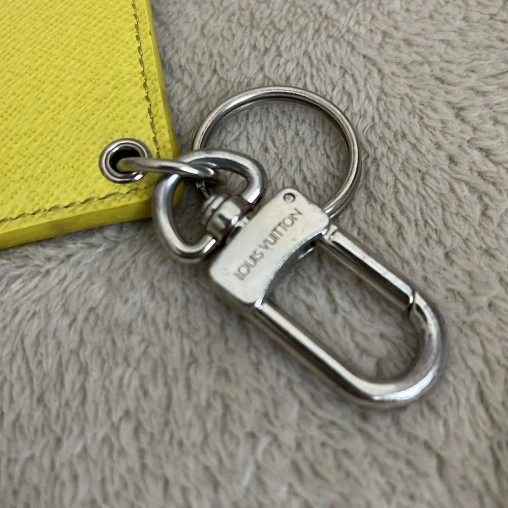 LOUIS VUITTON Damier Graphite Limited Edition Key holder/bag charm